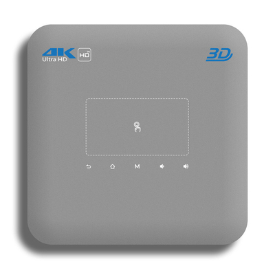 300 لومن مدخلات HDMI DLP جهاز عرض ذكي BT 4.2 تركيز كهربائي Android 9.0