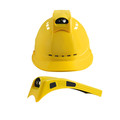 كاميرا خوذة السلامة 4G PTT Android 7.1 بطارية 3300mAh Hardhat البث المباشر