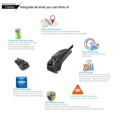 نظام مساعدة السائق 4G Dashcam Advance لإدارة أسطول المركبات