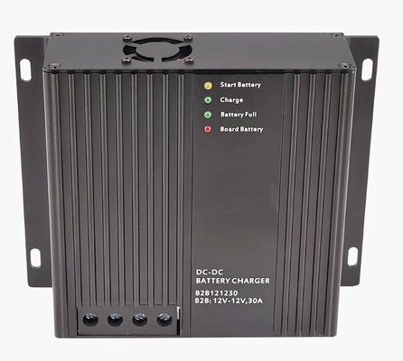 12V-12V 30A DC DC شاحن بطارية شاحن تلقائي ذكي بطارية إلى بطارية