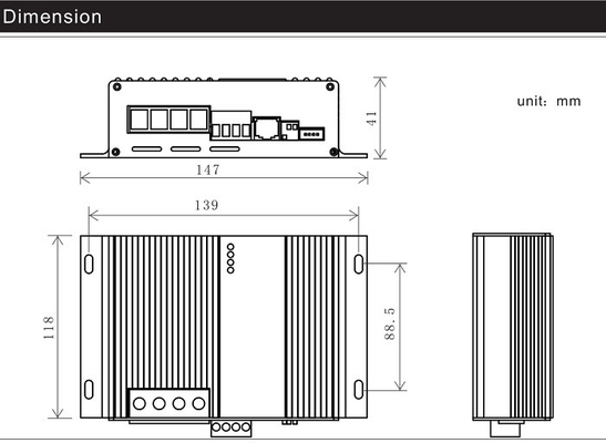 DC-DC 12V-12V 30A شاحن بطارية شحن آمن لبطاريات RV / بطاريات DC
