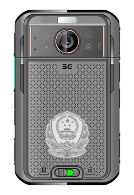 5G NR/SA كاميرا جسم التصوير الحراري 4K HD 3500mah بطارية مزدوجة EIS 4G 64GB 3.1 بوصة LCD