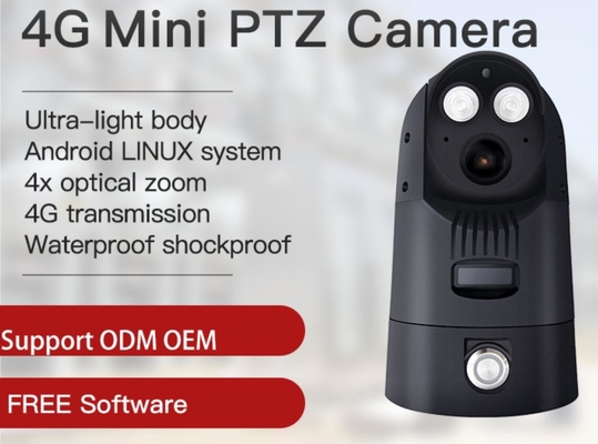 IP66 4g كاميرا مرتدية على الجسم مدمجة في بطارية الليثيوم