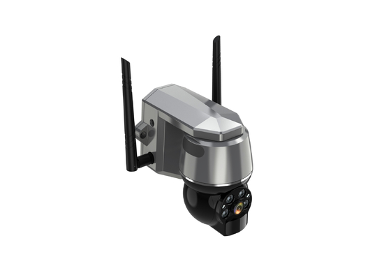 4G كاميرا CCTV الشمسية Hi3518E مكبر صوت SoC زاوية عرض واسعة 120 درجة