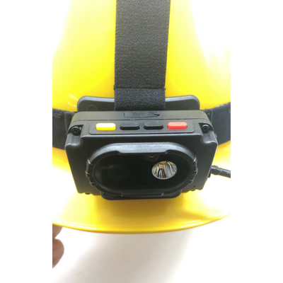 مصباح LED كاميرا أمن Hardhat مع 120 درجة زاوية واسعة والتصوير بمساعدة الليزر
