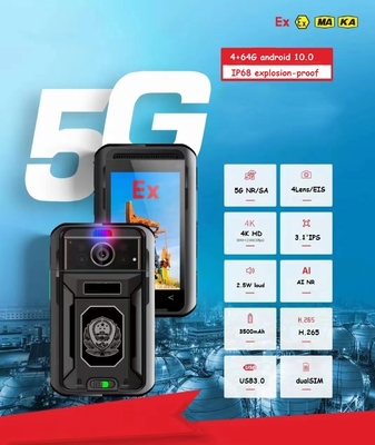 كاميرا الجسم 5G عالية مع 13 مليون بكسل كاميرا خلفية