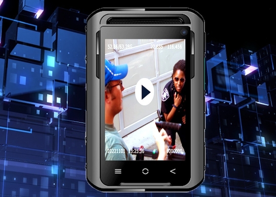 كاميرا للجسم ضد الماء للشرطة 5G 13MP IP68 مع عدسة زاوية 110 درجة وواي فاي