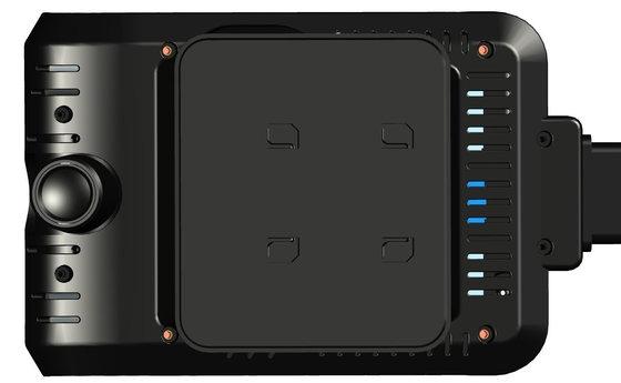 جهاز تحديد المواقع 4G GPS كاميرات ديش مزدوجة النواة مع زاوية عرض واسعة 170 وتعرف على وجه السائق