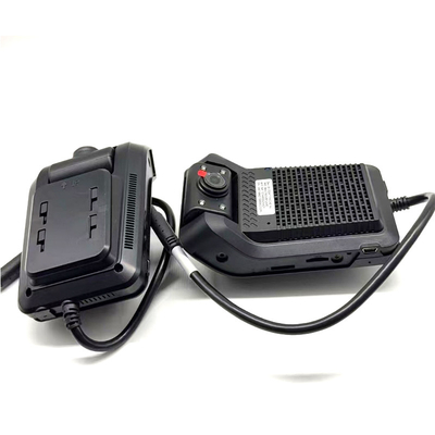 تصميم DMS الذكي و ADAS AI Dashcam كل شيء في واحد مع عرض 4G / WiFi / GPS الأمامي المدمج