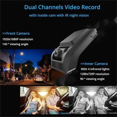 1080P 4G Dash Cam مع ADAS DMS كل شيء في واحد مراقبة المواقف لإدارة الأسطول