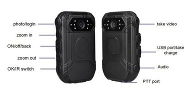 بوليس مقاوم للماء يرتدي كاميرات الجسم ، وافق Gps Tracker Camera ROSH