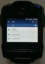 الأمن 4G الكاميرا البالية 16 ميجا بكسل GPS / GPRS المدعومة للشرطة