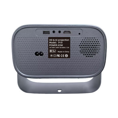 مساحة الإسقاط 40 بوصة - 150 بوصة ميني جهاز عرض محمول مع نسبة الجوانب 16 9 صغير ومحمول