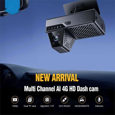 منظومة مراقبة المركبات الذكية AI Dashcam DVR Dashboard Driver DMS ADAS Detection