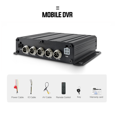 كاميرا داش 4G واي فاي GPS 4CH 1080P مع ADAS والتعرف على الوجه