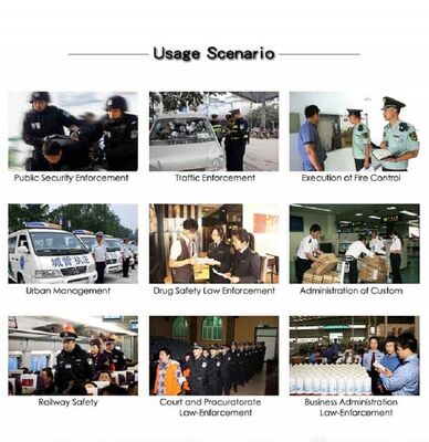 كاميرا الجسم بشاشة LCD مقاس 2 بوصة مع وضع صورة داخل صورة مع كاميرا خارجية صغيرة عالية الدقة عن بعد