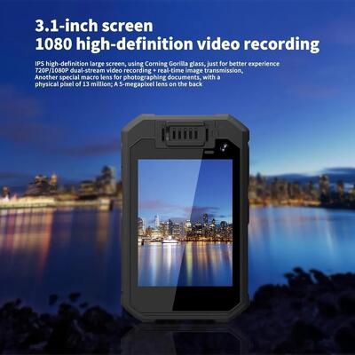 4G wifi Audio two-way talk GPS Live Video bodycam for law enforcement