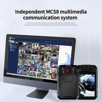 4G واي فاي Bodycam نظام أندرويد 2.4 بوصة تعمل باللمس ONVIF RSTP