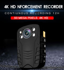 1290P HD Police WIFI Body Camera ، P2P GPS Camera Recorder with HDMI و AV Jack