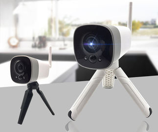 كاميرا أمان واي فاي صغيرة مع 18650 بطارية تعمل بالطاقة IP Security Cam 1080p تخزين سحابي مجاني