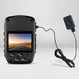 4K كاميرا صغيرة يرتديها جسم الشرطة F1 كاميرا Cctv مقاومة للماء مع جهاز تحكم عن بعد Wifi Gps