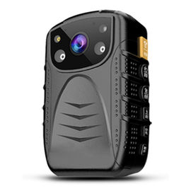 4K كاميرا صغيرة يرتديها جسم الشرطة F1 كاميرا Cctv مقاومة للماء مع جهاز تحكم عن بعد Wifi Gps