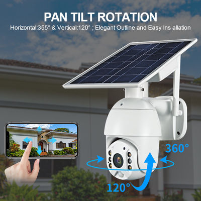 84.6mm Lens 2MP CCTV 1920x1080 Video Surveillance PIR Camera