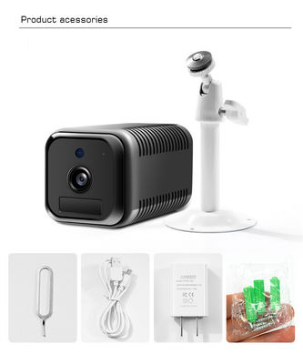 كاميرا مراقبة 0.75 واط 6200 مللي أمبير في الساعة 4G واي فاي كاميرا 1920x1080 CMOS واي فاي CCTV