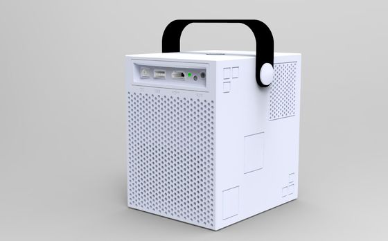 Mali400 MP2 50000H LED Mini Portable Projector Bluetooth 4.0 FCC