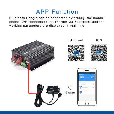 30A شاحن البطارية الشمسية المدخلات المزدوجة شاحن بطارية السيارة DC 12V-DC12V ل RV