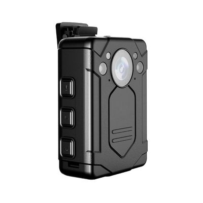 IP65 2 بوصة LCD ترتديها الشرطة كاميرات 1080P 128G MOV مع تسجيل صوتي