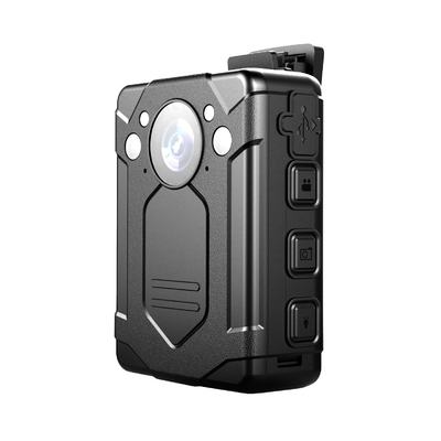مستشعر CMOS 32G TF الكاميرات التي يرتديها الجسم 3200mAh Wifi Police Bodycam