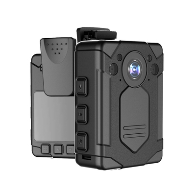 مستشعر CMOS 32G TF الكاميرات التي يرتديها الجسم 3200mAh Wifi Police Bodycam