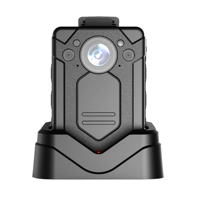مستشعر CMOS 32G TF الكاميرات التي يرتديها الجسم 3200mAh Wifi Police Bodycam