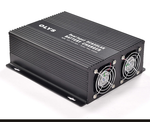الذكية المزدوجة الإدخال DC الشمسية شاحن البطارية التلقائي 12V MPPT الشمسية المسؤول عن المراقب المالي