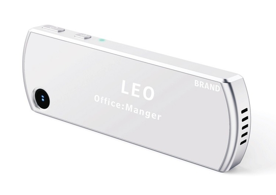 كاميرا فيديو صغيرة WIFI Police H.265 مقاومة للماء بزاوية رؤية واسعة WAV Audio