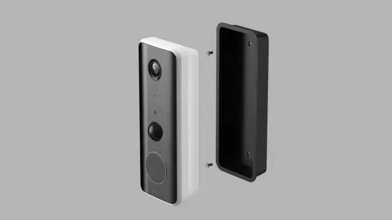 160 زاوية الرؤية WIFI Video Doorbell 5200 MAh Battery with Indoor Chime
