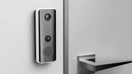160 زاوية الرؤية WIFI Video Doorbell 5200 MAh Battery with Indoor Chime