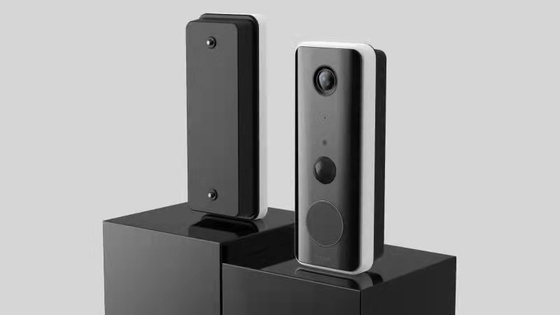 160 زاوية الرؤية WIFI Video Doorbell 5200 MAh Battery with Indoor Chime