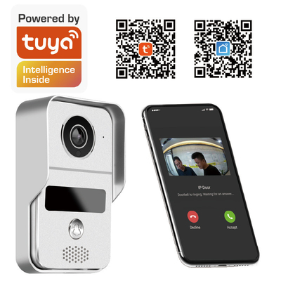 DC12V WIFI Video Doorbell IR CUT لا انحراف اللون مع تطبيق Tuya