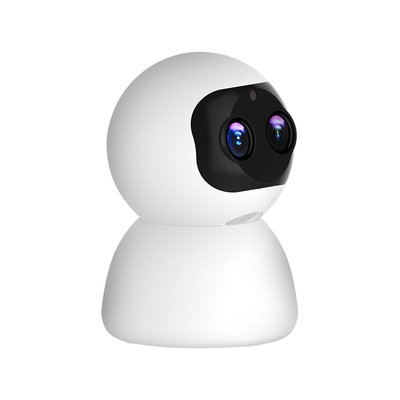 1080P WIFI الصفحة الرئيسية عدسة مزدوجة كاميرا CCTV رؤية ليلية التعرف على الوجه