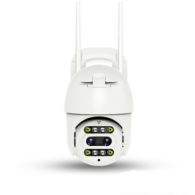 مجهر 2.0MP 4G واي فاي كاميرا الأمن قبة الشكل DC12V 2A للرؤية الليلية