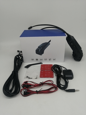 4G Dashcam ADAS DSM ثنائي القناة رباعي CMSV6 1080P زاوية عريضة