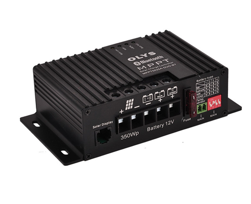 50V Max 25A Dual Battery MPPT Charge Controller Efficiency 99.8٪ لـ RVs Caravan Boat