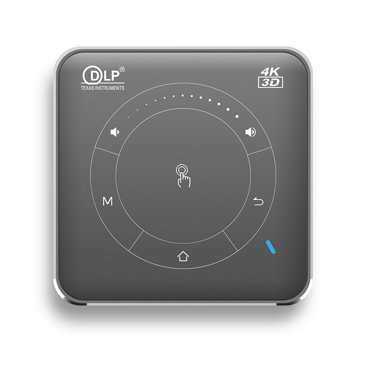 بروجكتور ميني محمول يدوي Luminance ذاكرة عازلة 2GB مع منطقة عرض 30-120