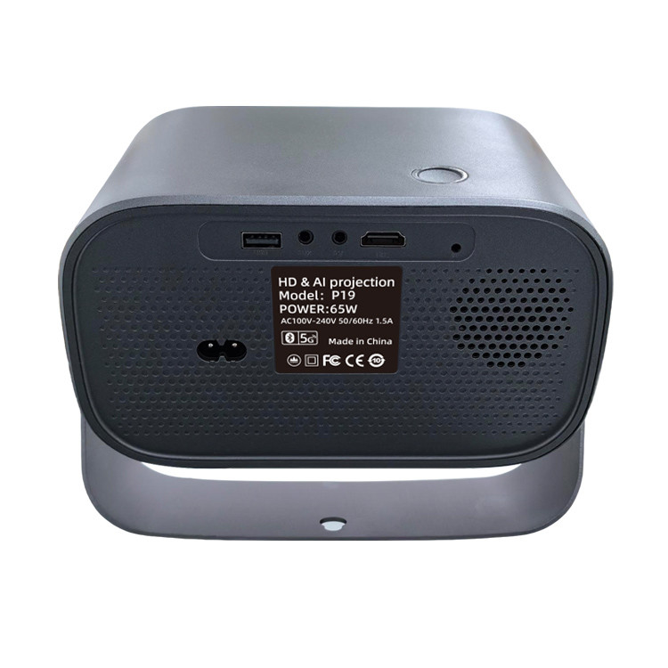 2.69 بوصة 720P LCD ميني جهاز عرض محمول مع WIFI6 2.4G/5G 802.11a/b/g/n/ac/ax و Advanced Light Luminance 220ANSI Lumens