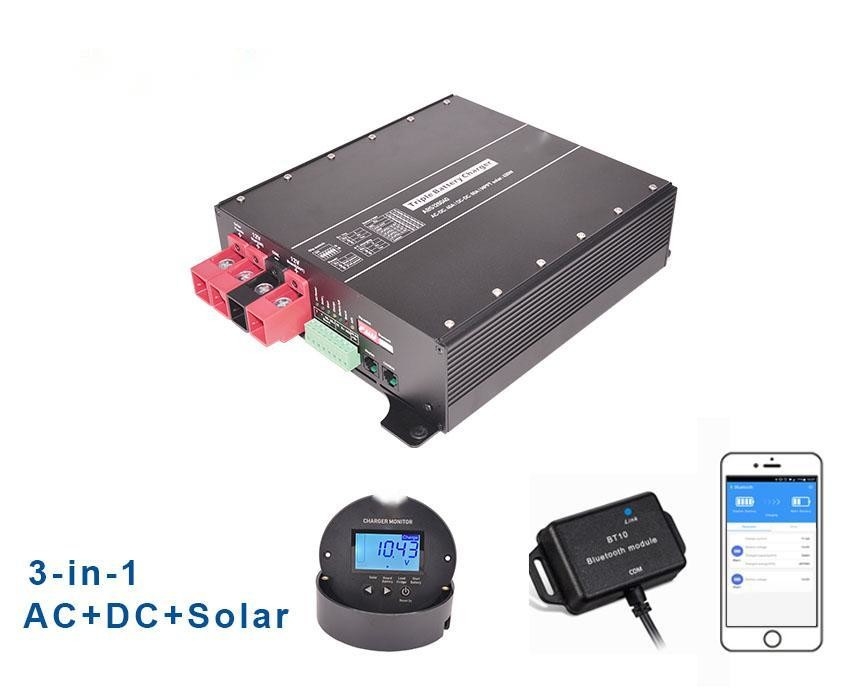شاحن بطارية ذكية من 12 فولت 30A للطاقة الشمسية MPPT 250W 12V 20A لشاحن بطارية ذكية للسيارة ذات الحركة القصوى 12A الملحقات مراقب MT-2 مستشعر درجة الحرارة