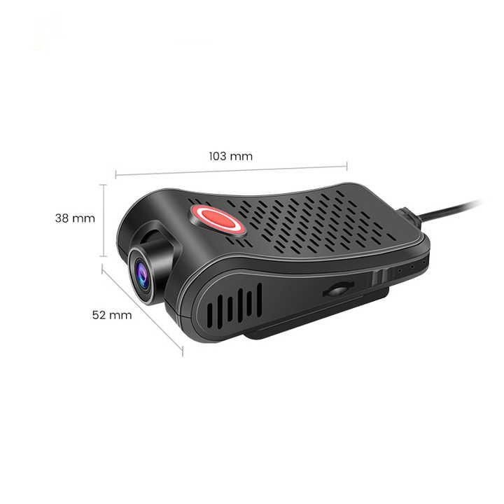 مربع أسود للسيارة 4G Dashcam GPS Tracker مع محادثة ثنائية الاتجاه ونظام مساعدة القيادة المتقدمة 4GB DDR 512GB ذاكرة