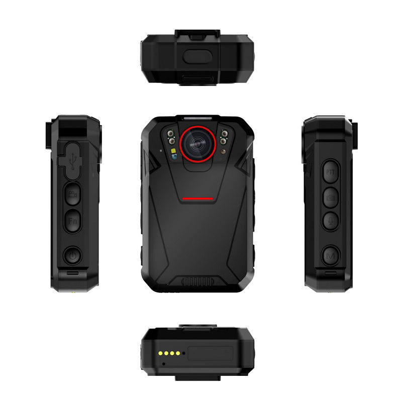 4G واي فاي كاميرا مزدوجة شاشة لمسة 2.4 بوصة كاميرا مرتدية الجسم