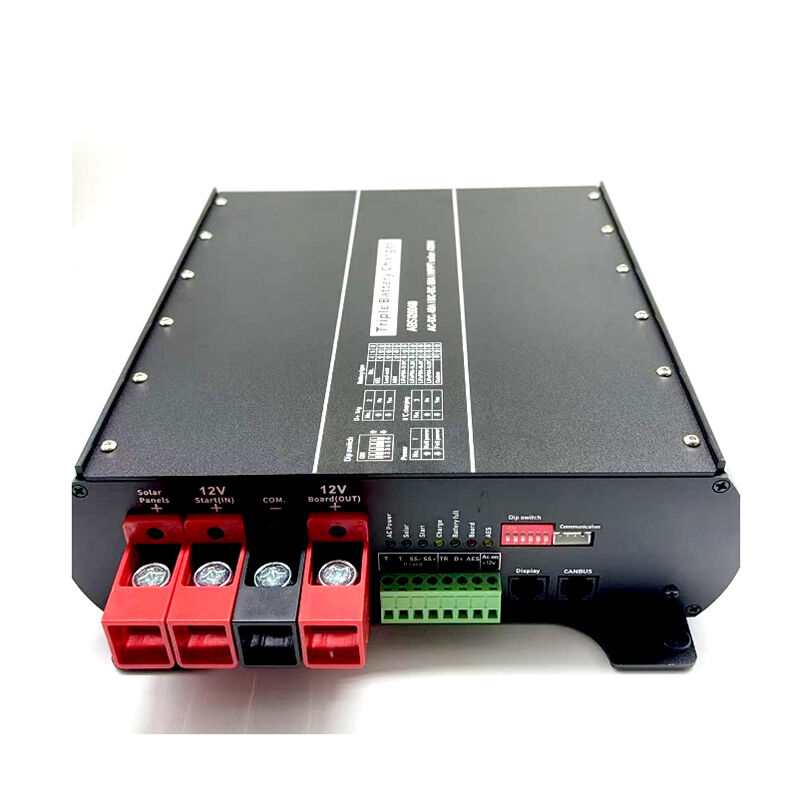 شاحن بطارية ثلاثي للمركبات الترفيهية (RVs) 60 أمبير، تيار متردد-مستمر 40 أمبير، MPPT شمسي 430 واط